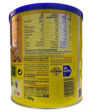 Nesquik Cocoa drink soluble non -curios 700 g - Buy Online on GoSupps.com