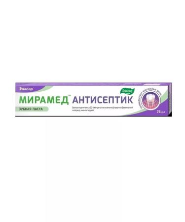 Evalar Miramad Antiseptic Toothpaste 75ml - Buy Online on GoSupps.com