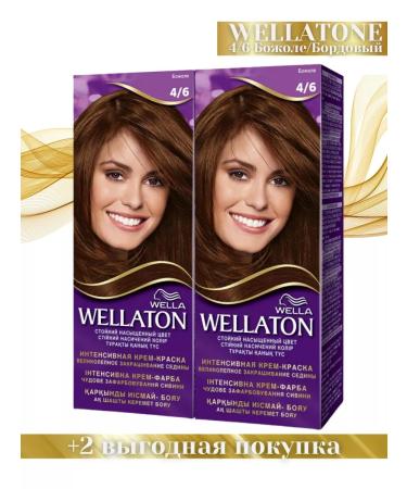 WellaTON Wella 4 6 Bordovy
