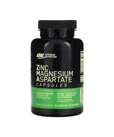 Optimum Nutrition Vitamins ZMA Zincmagnesium Aspartate 90Tab