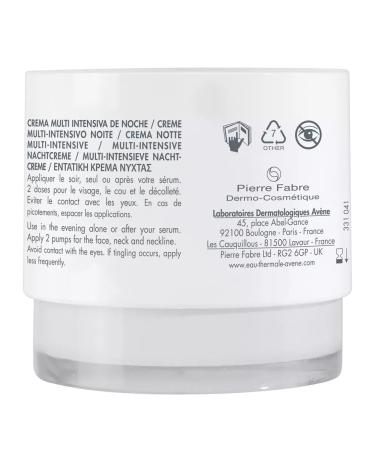 AVENE Intensively regenerating night cream for face - Buy Online on GoSupps.com
