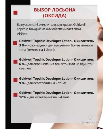 Goldwell Persistent hair cream Topchic 7k 60 ml - Buy Online on GoSupps.com