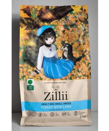 Zillii for dogs of small breeds turkey and lamb 2kg