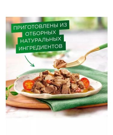 Wet food for cats gourmet with beef and tomatoes - Buy Online on GoSupps.com