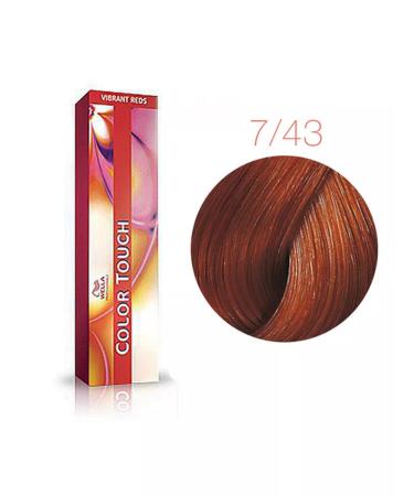 WELLA PROFESSIONALS Color Touch 7 43 Cream coloring red tican 60 ml - Buy Online on GoSupps.com