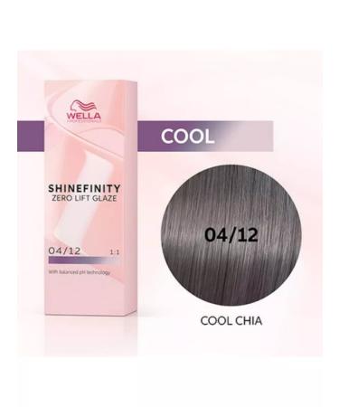 WELLA PROFESSIONALS Shinefinity 04 12 Cool Chia Chia 60 ml