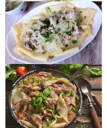 SlavaSlasty Pasta dough for foilbarmak Zhaim 4pcs - 1200g - Buy Online on GoSupps.com