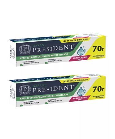 PRESIDENT Cream for fixing dentures 70g - 2UP