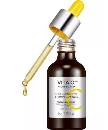 MISSHA Vita C Plus Spot Correcting. Anti -aging serum 30ml - Buy Online on GoSupps.com