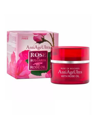 Rose of Bulgaria Anti -aging face cream from wrinkles Regeneration 50ml - Buy Online on GoSupps.com