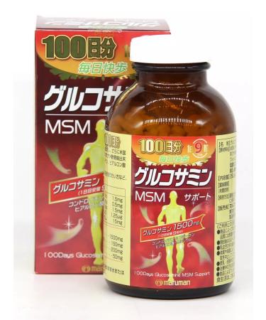 MARUMAN Glucosamine chondroitin MSM for joints - Buy Online on GoSupps.com