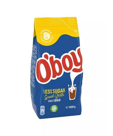 Oboy O'boy Less Sugar cocoa less sugar 500 grams
