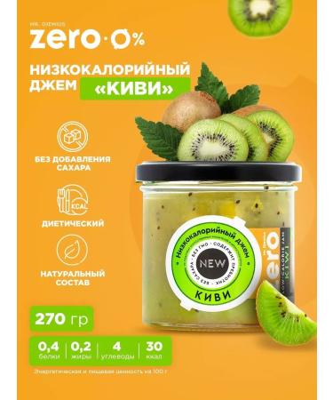 MR DJEMIUS ZERO Low -calorie jam 270 g kiwi