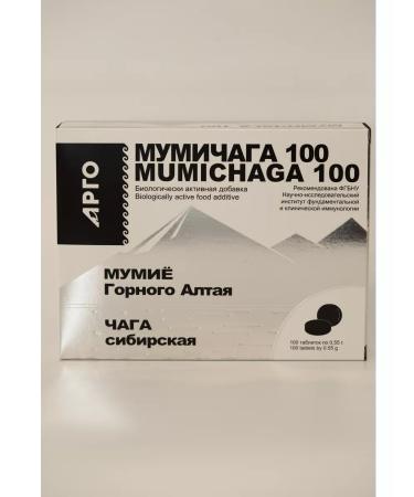 Apifarm 0721 Mummichaga natural mummy and chaga mushroom in tablets - Buy Online on GoSupps.com
