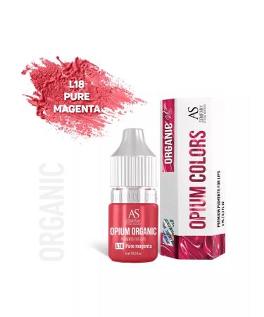 AS COMPANY BY ALINA SHAKHOVA L-18 Pure Magenta Organic lip pigment TM As-Company Opi - Buy Online on GoSupps.com