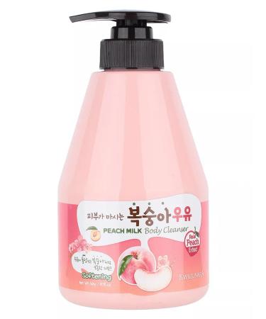 WELCOS Shower gel with peach and milk proteins