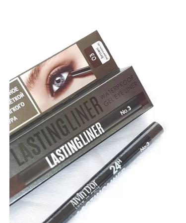 Alvin D'Or Eye pencil waterproof gel 03 brown (Brown)