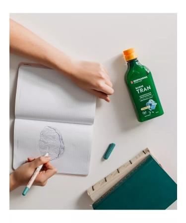 Biopharma Omega 3 for children liquid fish oil and vitamin D - Buy Online on GoSupps.com