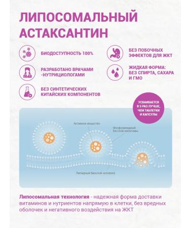 Liposomal Vitamins Liposomal Astaxantin 6mg - Buy Online on GoSupps.com