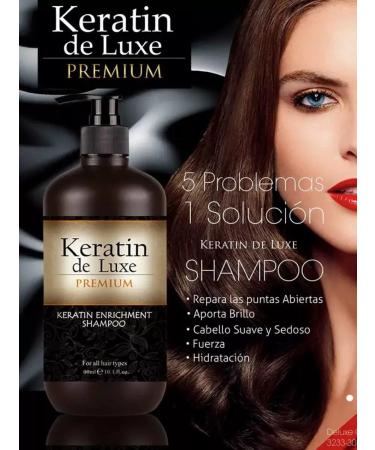 BeautyDreem Keratin Deluxe shampoo with curtin and oil oil - Buy Online on GoSupps.com