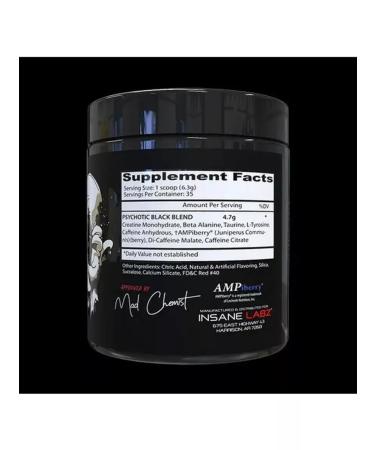 Insane Labz Pre -TRAI PSYCHOOTIC BLACK marmalade - Buy Online on GoSupps.com