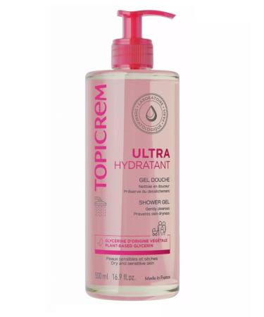 Topicrem HYDRA+ Ultra-moisturizing shower gel 500 ml