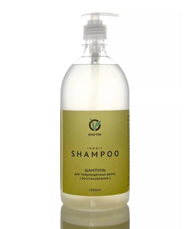 KRAFTOV Shampoo restoring for damaged hair 1000 ml - Buy Online on GoSupps.com
