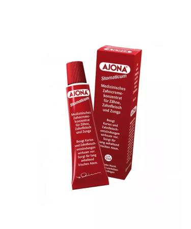 Ajona Concentrated toothpaste Stomaticum 25 ml 5 pcs - Buy Online on GoSupps.com