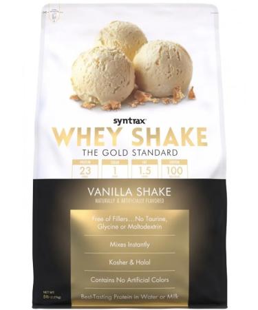 SYNTRAX Protein Whey Shake 2270 g vanilla cocktail - Buy Online on GoSupps.com