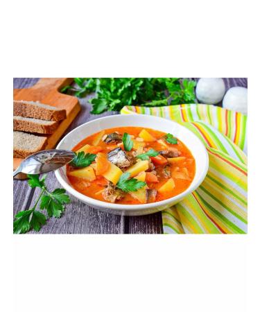 Primrybsnab Canned food sardine (Ivasi) natural in oil 250 g 8 pcs - Buy Online on GoSupps.com