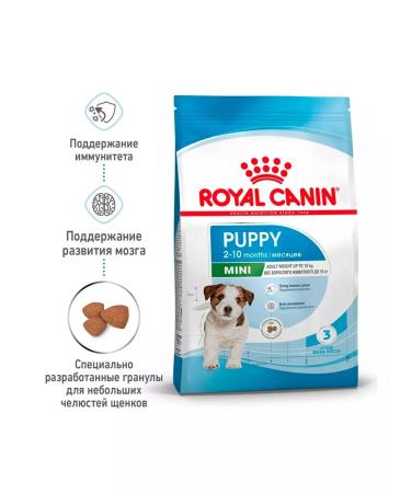 ROYAL CANIN Dry Mini Puppy food for small puppies 0.8 kg - Buy Online on GoSupps.com