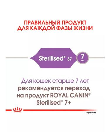 ROYAL CANIN Dry sterilated 37 food for sterilized cats 10 kg - Buy Online on GoSupps.com