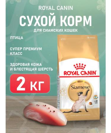 ROYAL CANIN Dry Siamese food for Siamese cats 2 kg