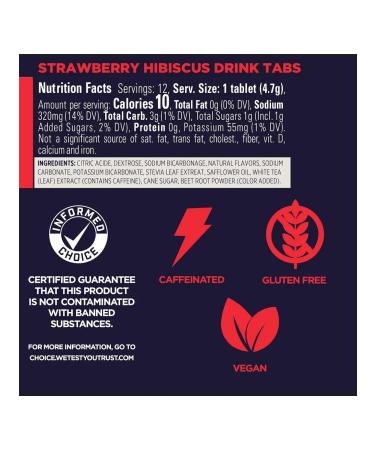 GU Energy Labs Isotonic sports Drink Tabs Electrolytes without sugar 12 tab - Buy Online on GoSupps.com