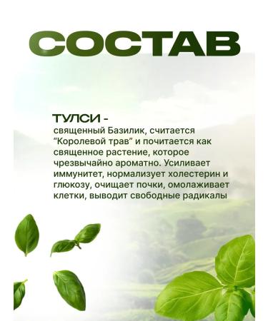 Natural Science Tulsey Original Tea of Herbal Basil Organic India 100 g - Buy Online on GoSupps.com