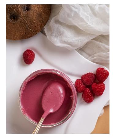 DopDrops Coconut pasta with raspberry urbech 250 g - Buy Online on GoSupps.com