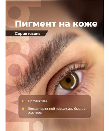 Eyebrows Permanent Makeup Pigment for Brovi Eyebrow Permanent Gray Harbor 5 ml - Buy Online on GoSupps.com