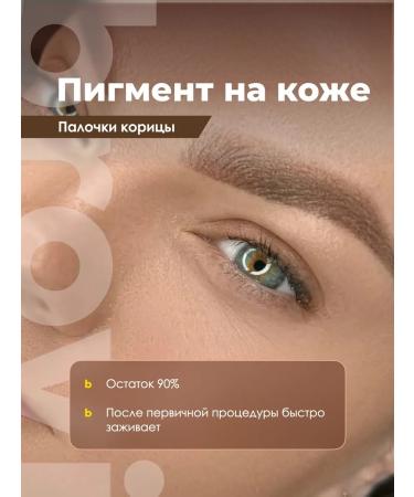 Eyebrows Permanent Makeup Pigment for a permanent of eyebrows Brovi Cinnamon sticks 15 ml - Buy Online on GoSupps.com