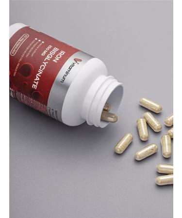 Vitaminum Iron vitamins helat bislycinate Iron Ferrum 90 pcs - Buy Online on GoSupps.com