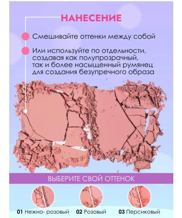 VIVIENNE SABO Dry blush for face makeup Naturel 01 matte palette - Buy Online on GoSupps.com