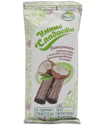 Didi Bangs without sugar with coconut filling 20 pcs 20g - Buy Online on GoSupps.com