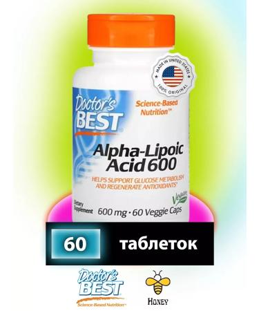 Doctor's Best Alpha-lipoic acid 600 mg 60 capsules Doctor Best
