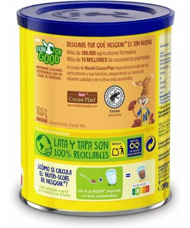 Nesquik Cocoa drink fast -and -detached non -junk 390 g - Buy Online on GoSupps.com