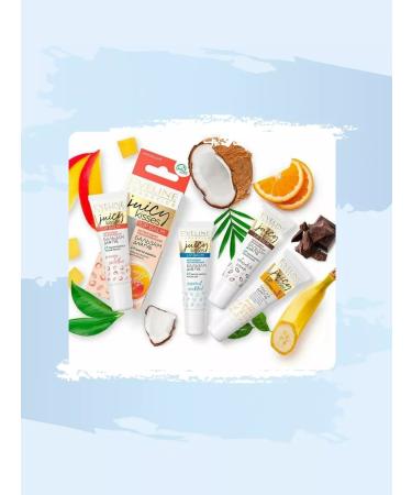 EVELINE Lip balm Juicy Kisses Coconut Cocktail moisturizing - Buy Online on GoSupps.com