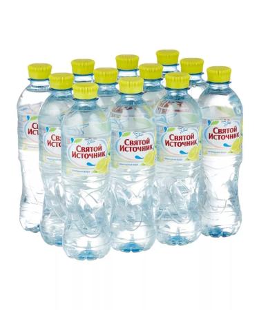 Holy spring non -carbonated lemon 0.5l PET 12 pcs
