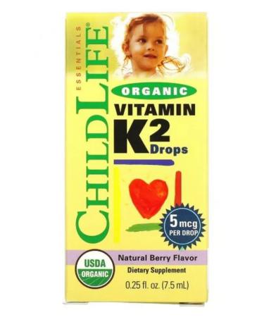ChildLife Vitamin K2 in drops berry taste 5 g 7.5 ml