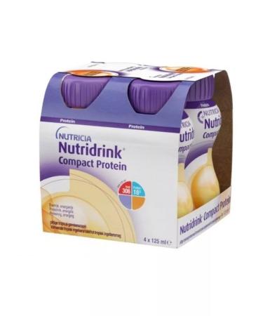 Nutridrink compact protein ginger trail fruits 4pcs - 1UP - Buy Online on GoSupps.com