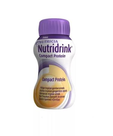 Nutridrink compact protein ginger trail fruits 4pcs - 1UP - Buy Online on GoSupps.com
