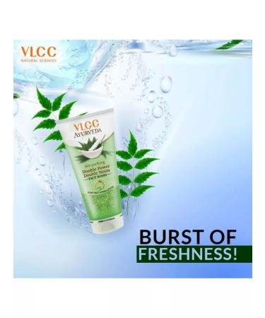 VLCC Gel for washing a double charge of natural Ayurveda - Buy Online on GoSupps.com