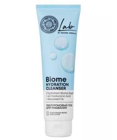 Natura Siberica Lab Biome Hydration Hyaluronic Washing Gel 150 ml - Buy Online on GoSupps.com